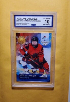 Graded Gem   Mint 10 2022 Beijing Olympic Winter Games JOCELYN LAROCQUE