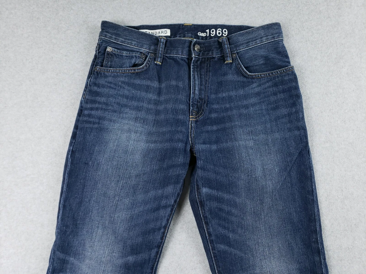 Gap Men s Jeans Size 31x30 Standard Straight Leg Denim Blue Jeans