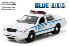 Greenlight 44760-D Blue Bloods 2001 Ford Crown Victoria Police Interceptor 1/64