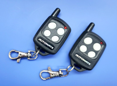 2x Automate 4-Button 433MHZ Remote Transmitter Fob