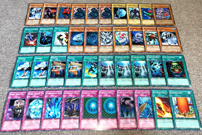 Komplettes 40 Karten Structure Deck: Wut aus der Tiefe (SD4) 1. Auflage Yu-Gi-Oh!