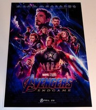 Avengers ENDGAME - 2019 Iron Man, Hulk, Cap America, Thor, Marvel Poster 19
