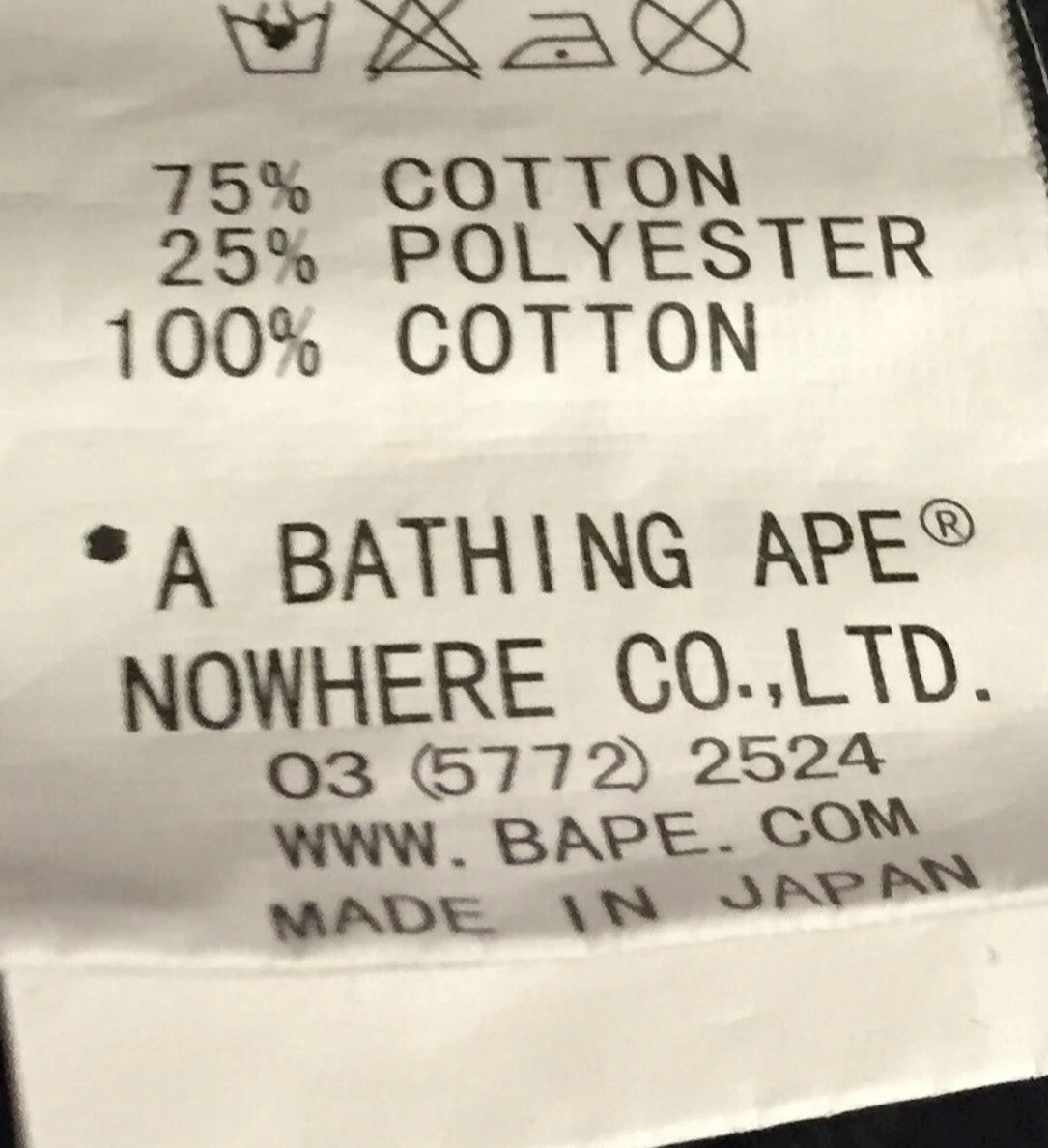 A BATHING APE (BAPE) Felpa con cappuccio squalo A Bathing Ape cerniera intera piccola nera