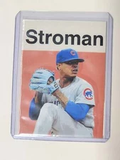 Marcus Stroman Artist Signed Baseball Art Card 1/10