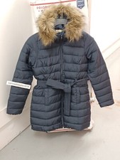 Hollister Scripps Pier Parka Jacket Coat Navy Blue Womens Size Medium