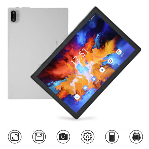 10.1 Inch Tablet 4G LTE 2.4G 5G WiFi 12GB 256GB 12MP 24MP Camera 8 Core Tabl BHC - Picture 1 of 12