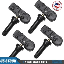 NEW DE8T-1A180-AA Set of (4) For Ford Tire Pressure Monitor Sensor TPMS