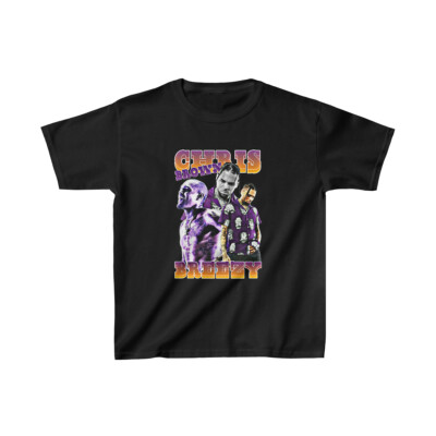 Kids Unisex Chris Brown Breezy Heavy Cotton  Tee