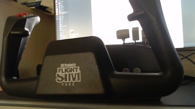 CH Products Flight Sim Yoke AND Pro Pedals USB -