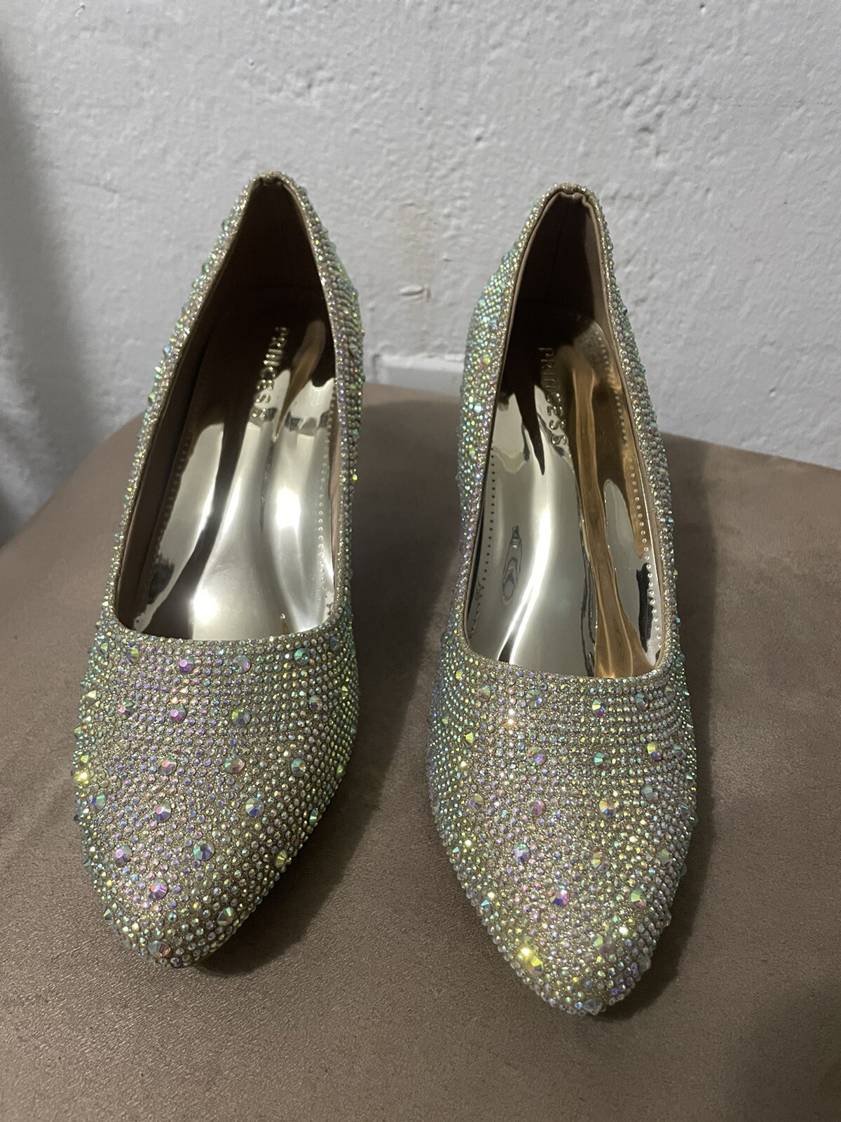 sparkly princess shoes size 39