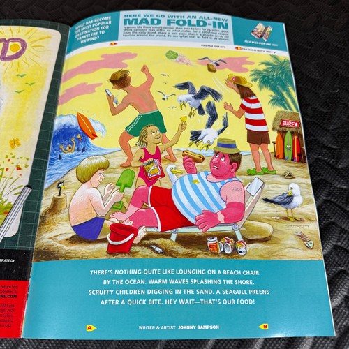 MAD MAGAZINE #38 AOÛT 2024 MAD SUMMER BUMMER ISSUE GPK ARTISTES + SAC/CARTE - Photo 3/8