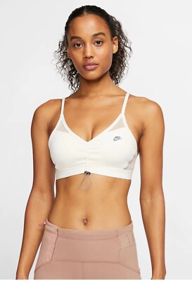 Nike Indy Icon Clash Light Support Gym Training  Bra Size Large - New BV3523-110