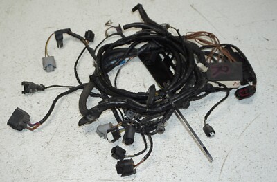 Right Pass Side Xenon Headlight Harness Firewall Forward Plug Loom OEM BMW E46
