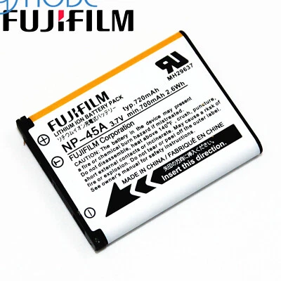 Fujifilm NP-45A batteria per NP-45 J10 J25 J35 JV150 Z31 EN-EL10 originale