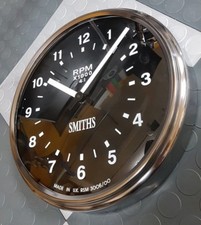 Custom Smiths British Motorcycle Tachometer RPM Shop Clock RSM 3006/00