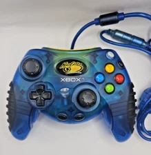 Mad Catz Control Pad Pro (4526) Gamepad Blue Used. WORN Please See DESCRIPTION 