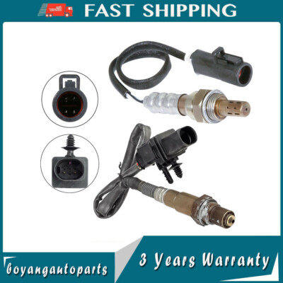2Pcs Oxygen Sensor Up+Downstream For 2009-10Mercury Mariner 2.5l L4 Electric/Gas
