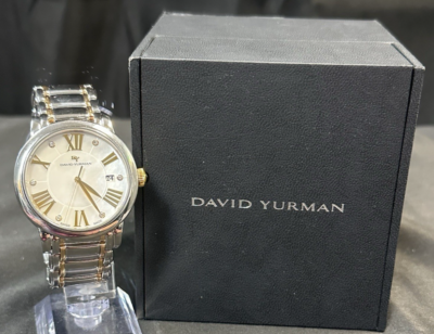 David Yurman Classic Quartz Stainless & 18k Rose Gold  display picture 2