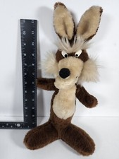 VINTAGE 1977 DAKIN WARNER BROS WILE E. COYOTE PLUSH 12" Stuffed Animal Wild Dog