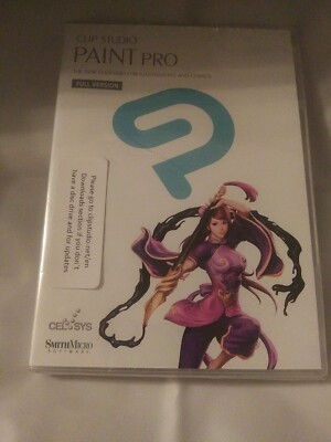CLIP STUDIO PAINT PRO FULL VERSION NEW CONDITION.