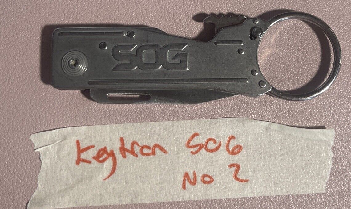 SOG Keytron Folding Keychain Knife | eBay SOG Keytron Folding Keychain Knife | eBay