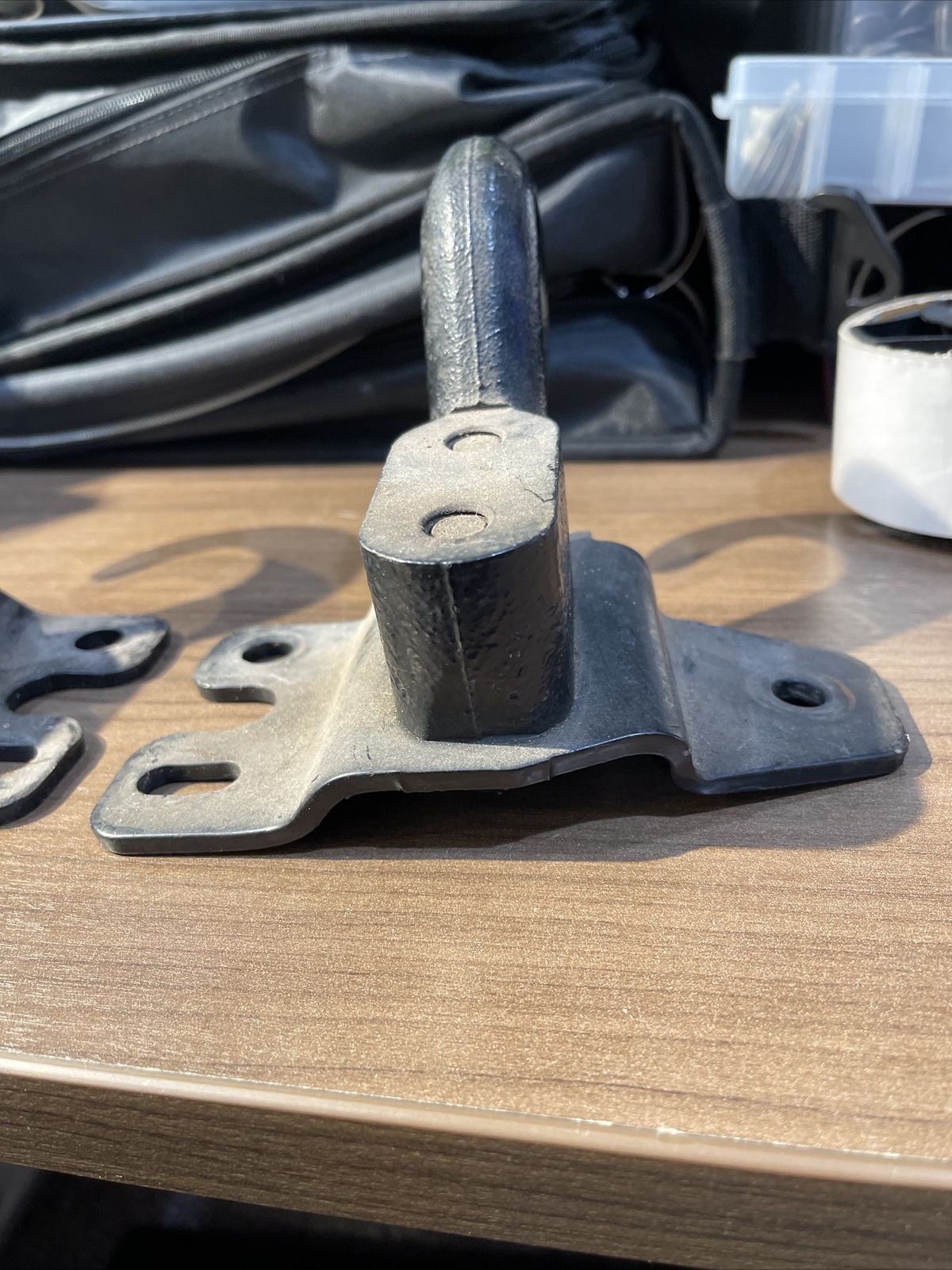 20022007 Jeep Liberty FRONT Tow Towing Hooks KJ Oem W/ Mounting Plates. Used. eBay