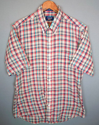 80s Arrow Brigade Paper Thin Button Up 'The Fitted Shirt' Men's Size Medium