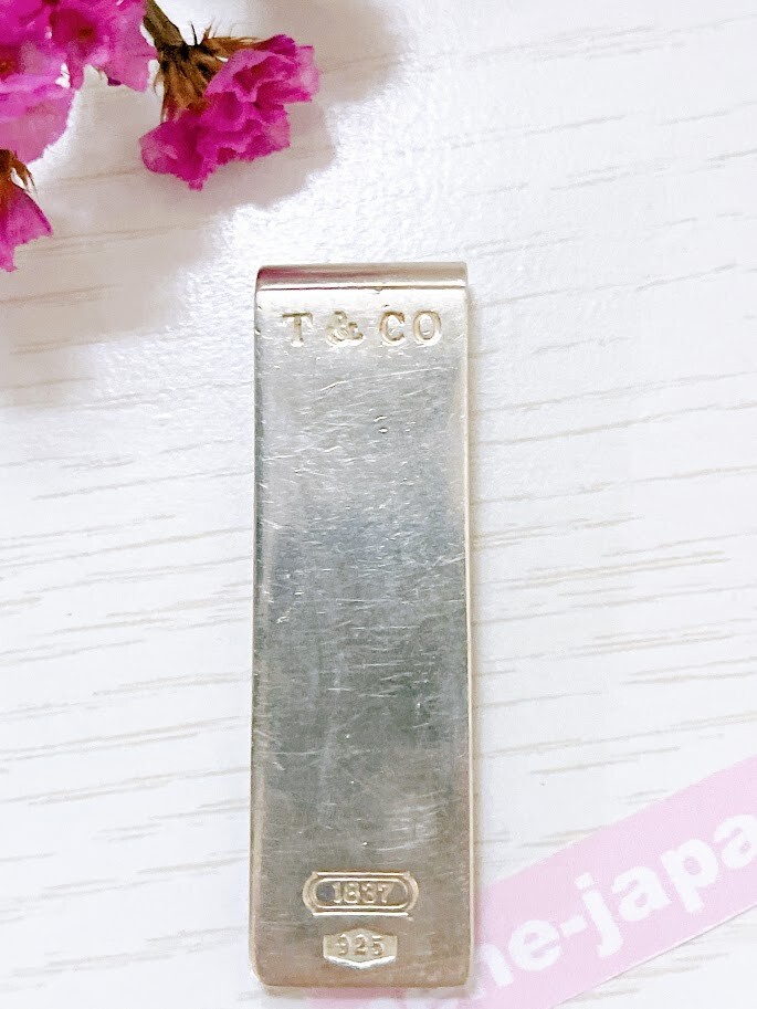 美品 Tiffany&Co. ティファニー シルバー マネークリップ SV925 TIFFANY&Co. Tiffany&Co. ティファニー マネークリップ 1837