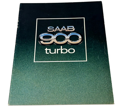 Original 1979 Saab 900 Turbo Sales Dealer Brochure Advertising 20 Color Pages
