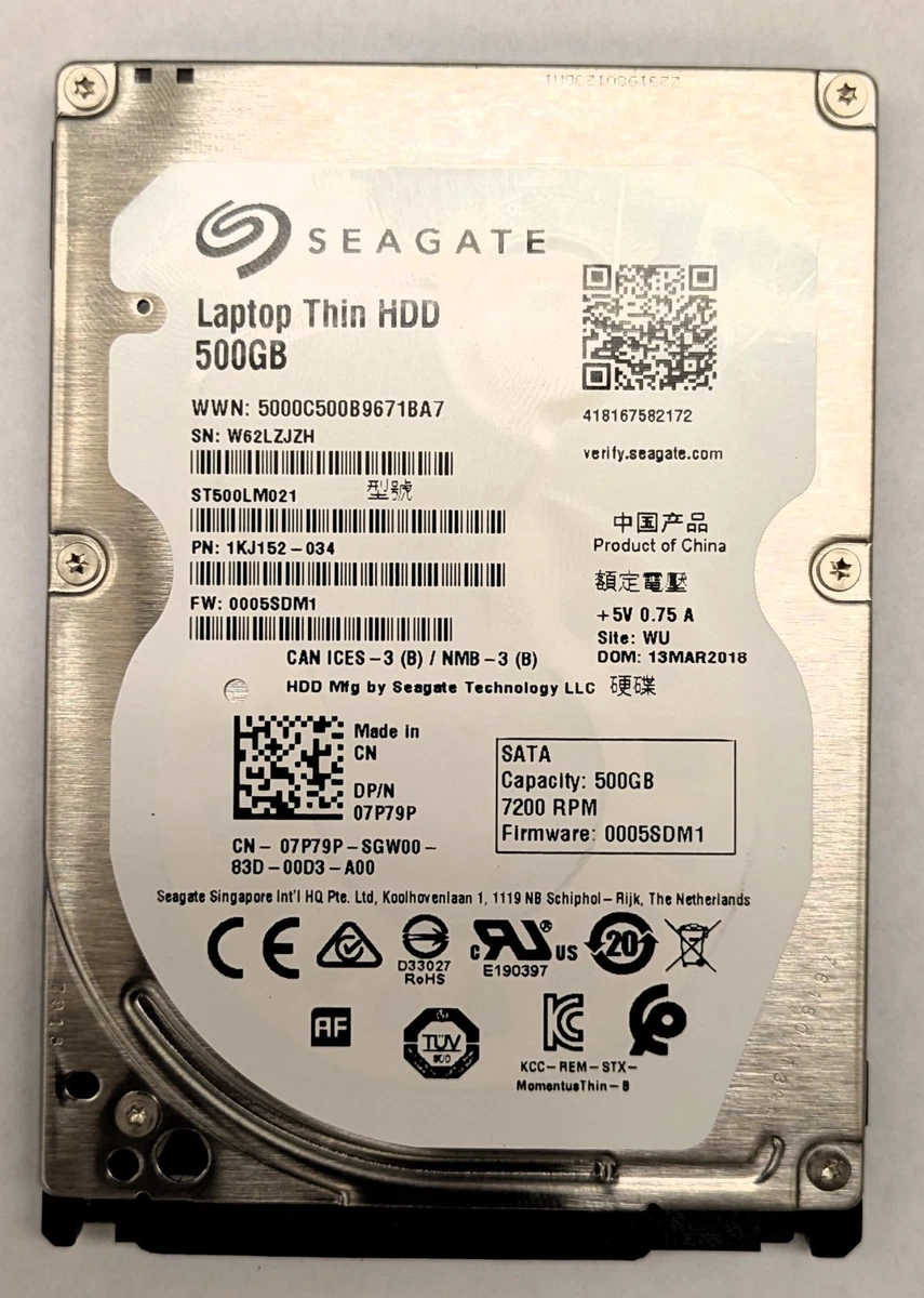 25+ 500GB Hard Drives (HDD, SSD & NAS) for sale | Updated Oct 2026