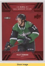 2021-22 Upper Deck AHL All-Rookie Team Red Riley Damiani #R-4 READ 07i7