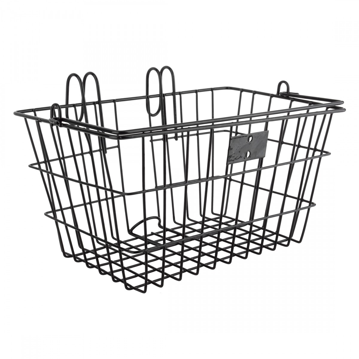 Sunlite Lift-Off Front Bike Basket - Powder-Coated Steel, Handlebar Mount,