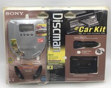 Sony DiscMan Portable Compact Disc Player - Super ESP2 - Car Kit D-E776CK/SM 