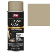SEM Classic Coat Light Parchment Vinyl Leather Spray Paint SEM 17033