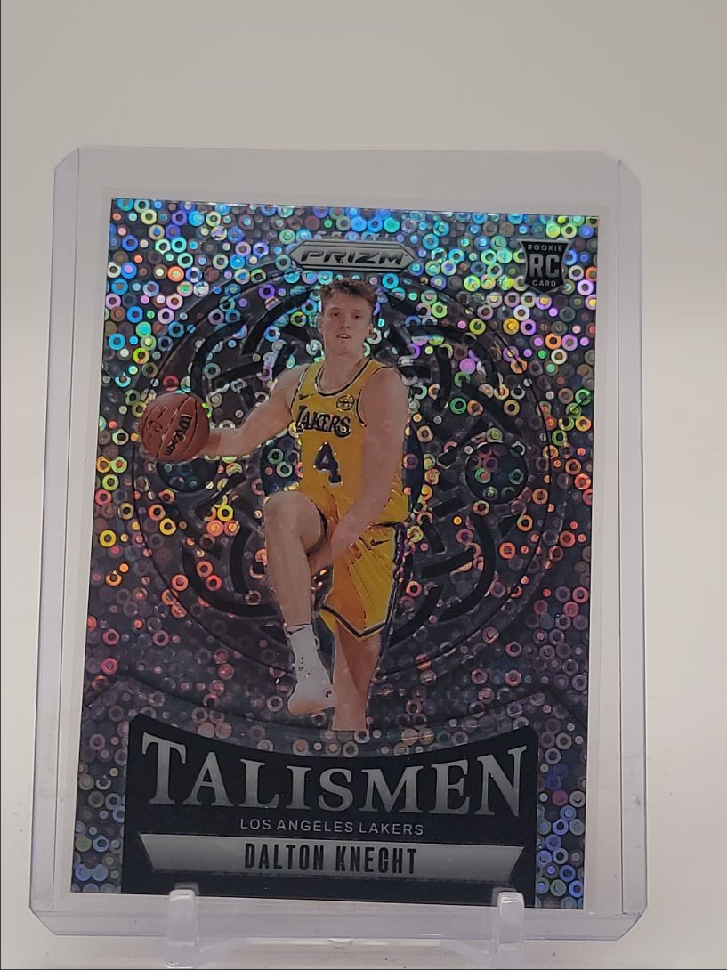 DALTON KNECHT 2024-25 PANINI PRIZM ROOKIE TALISMEN FAST BREAK RC Q3524