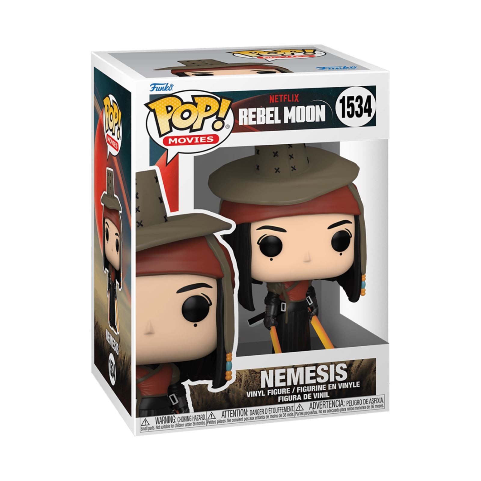 POP Funko Movies: Rebel Moon - Nemesis | Official Sci-Fi Merch - Collectable Vinyl Figurine for Shelf Display - Birthday Gift Idea for Fans and Collectors - Image 5