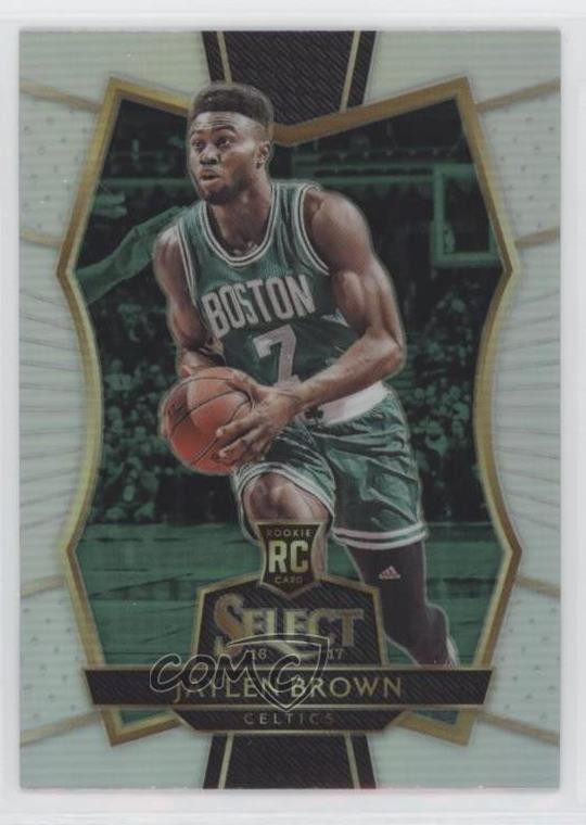 2016-17 Panini Select Premier Level Silver Prizm Jaylen Brown #174 0mr3