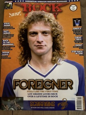 Rock Candy magazine #53 2025 Foreigner, Steve MOrse, Matt Sorum, Sweet