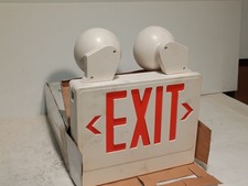 3WAE2 499-4770NGR LED Exit Incandescent Emergency Light 120/277VAC WB