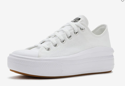 Converse Chuck Taylor All Star Move Platform Ox WHITE 570257C Women's SIZE 11