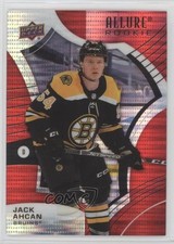 2021-22 Upper Deck Allure Rookies Red Rainbow Jack Ahcan #137 kr0