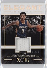 2019 Panini Noir Elegant Decor Rookie Jerseys 1/65 Nickeil Alexander-Walker 6fs