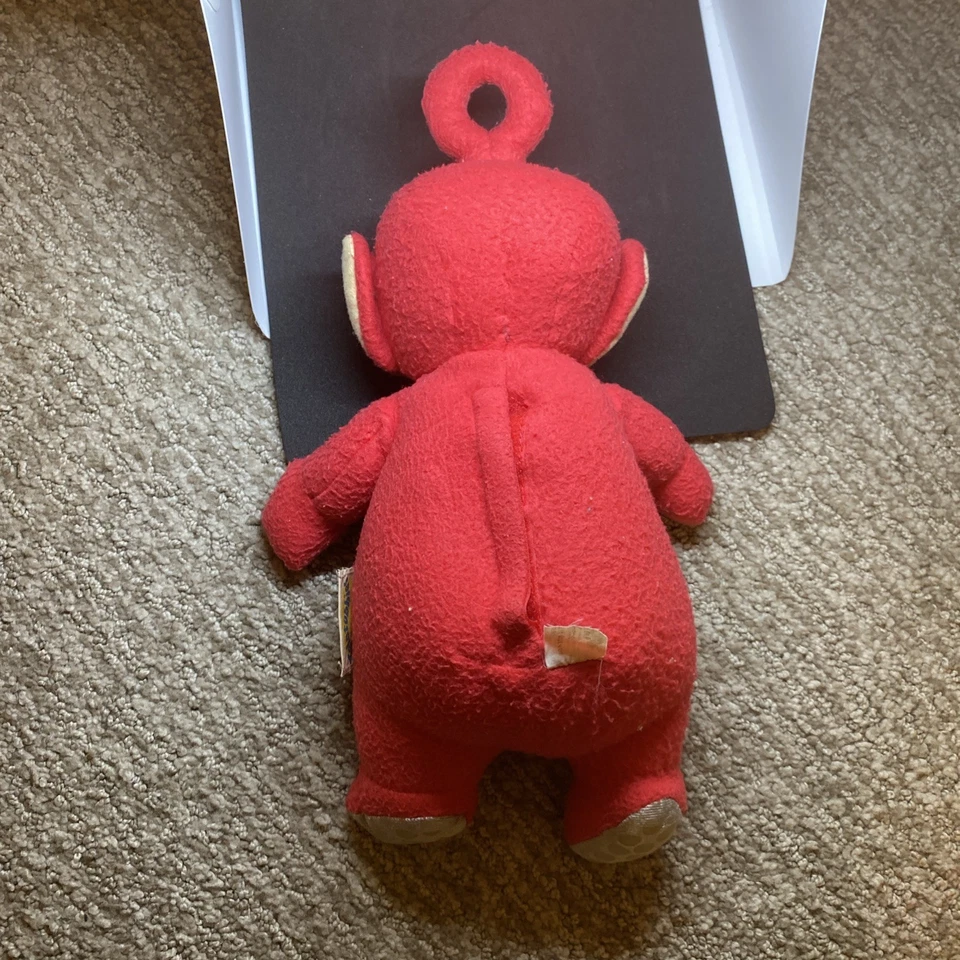 Teletubbies 1998 Tummy Glow Teletubby Red Po Peluche Probado ¡Funciona! Foto 2 de 2