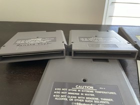 Lote de paquete de juegos Super Nintendo (4) aros de b&eacute;isbol Mario Bros Duck Hunt NES