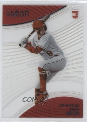 2023 Panini Chronicles Clear Vision Zach Neto #10 Rookie RC 7kj