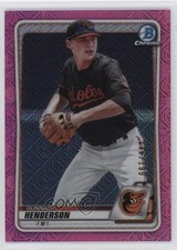2020 Bowman Chrome Prospects Mega Box Pink Mojo Refractor Gunnar Henderson 12i0