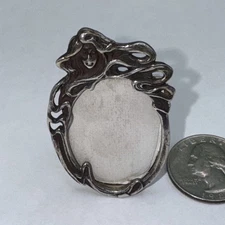 Antique Art Nouveau Mini Picture Frame