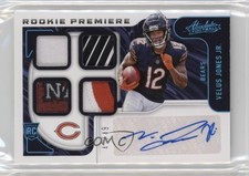 2022 Panini Absolute Spectrum Quad 47/49 Velus Jones Jr #230 Auto 06ob