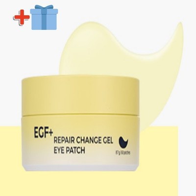 [PRRETI] K-Beauty EGF+ ChangeGel Hydrogel Eye Patches 60pcs Firming & Cooling