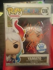Yamato Funko Pop One Piece 1316 - Signed By Michelle Rojas - 2023 Release